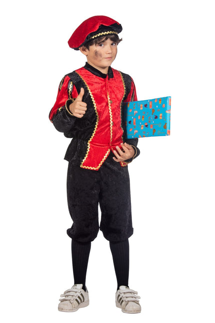 Pietenpak Kind Rosso/Nero Luxe