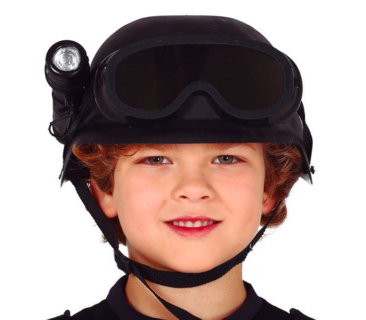 Torcia Swat Helmet Bambino