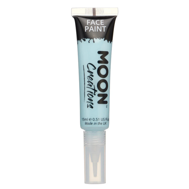 <tc>Moon Creations</tc> Vernice per il viso con pennello applicatore azzurro 15ml