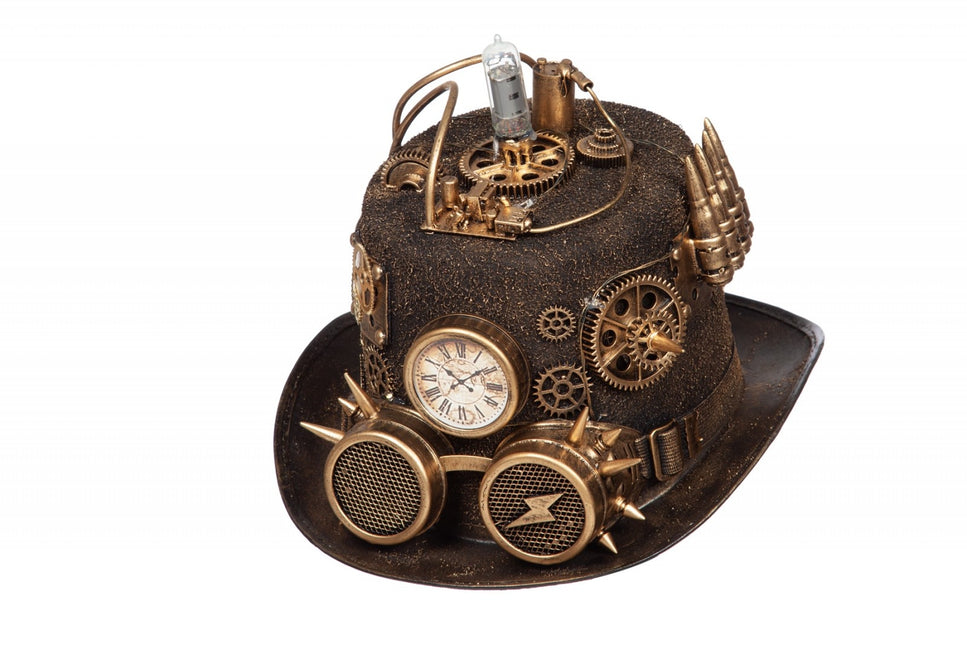 Cappello Steampunk con luce