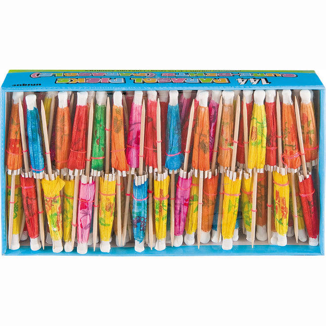 Bastoncini da cocktail Ombrellone 10,2 cm 144 pezzi
