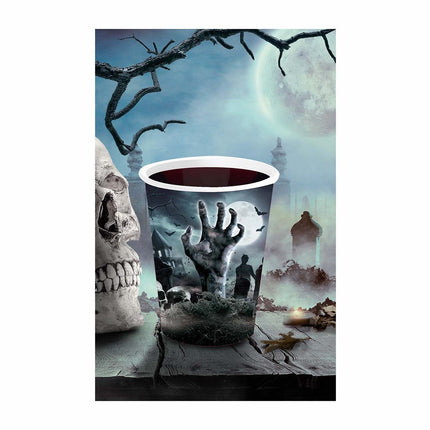 Tazze da cimitero di Halloween 355ml 6 pezzi
