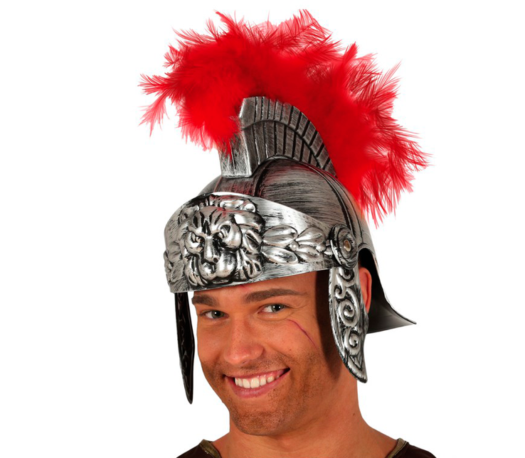 Elmo romano bambino d'argento