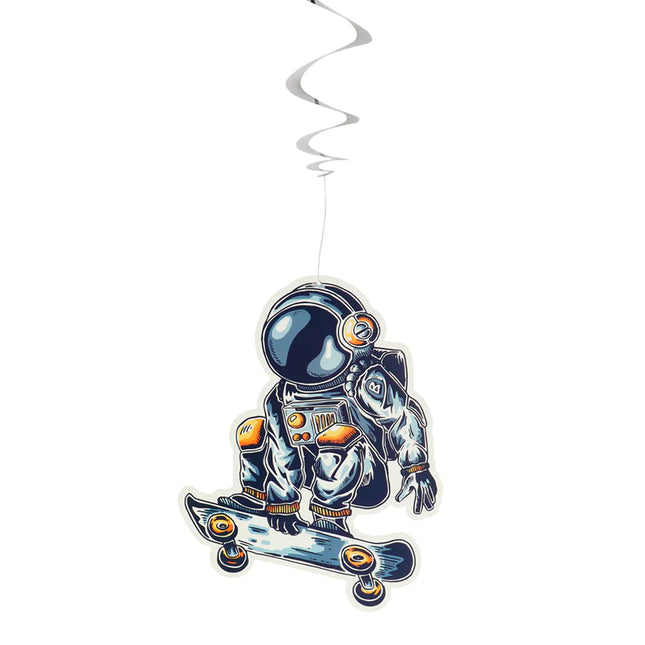 Decorazione appesa per feste spaziali 85 cm