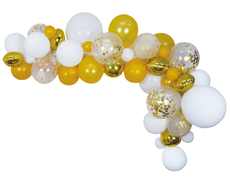 Arco di palloncini fatto in casa Set Oro 4m