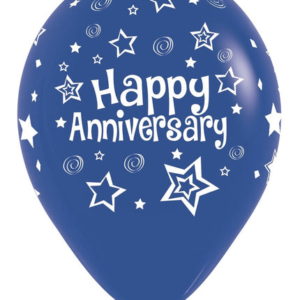 Palloncini Happy Anniversary Mix 30cm 25pz