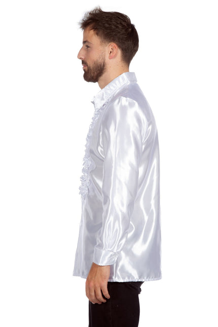 Camicetta Disco Ruffles Bianca