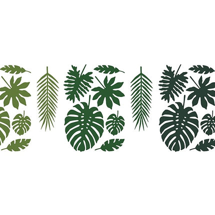Set di decorazioni Hawaii Foglia di palma 21 pezzi