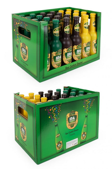 Spara coriandoli in bottiglia di birra Ipa