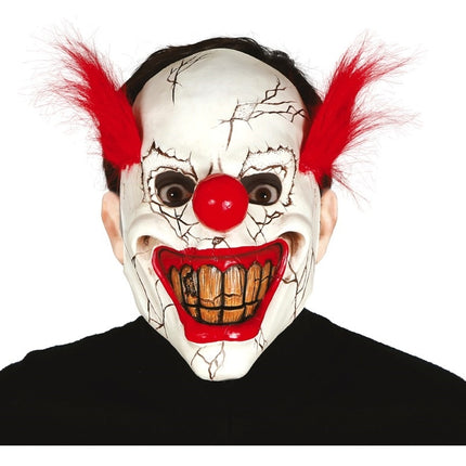 Maschera da clown horror per Halloween