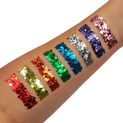 Moon Glitter Classic Chunky Glitter Gel Blu 12 ml