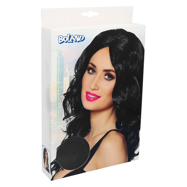 Parrucca nera Celebrity