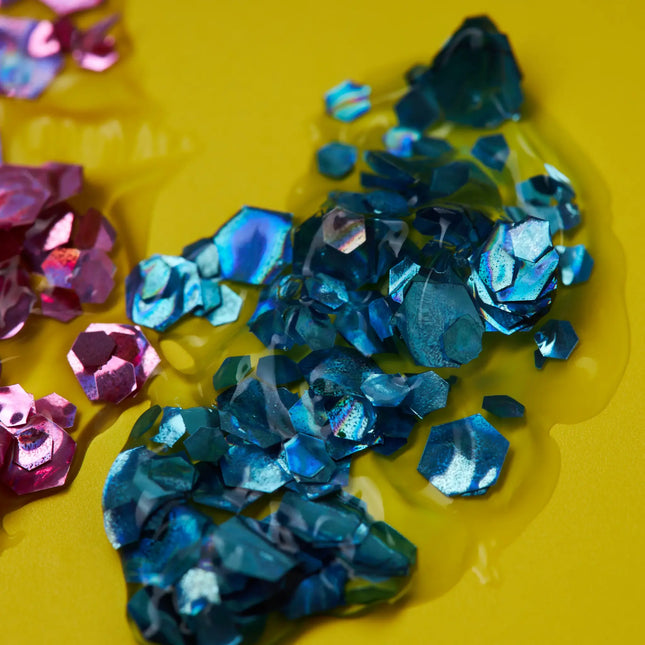 Moon Glitter Holographic Chunky Glitter Gel Blu 12 ml