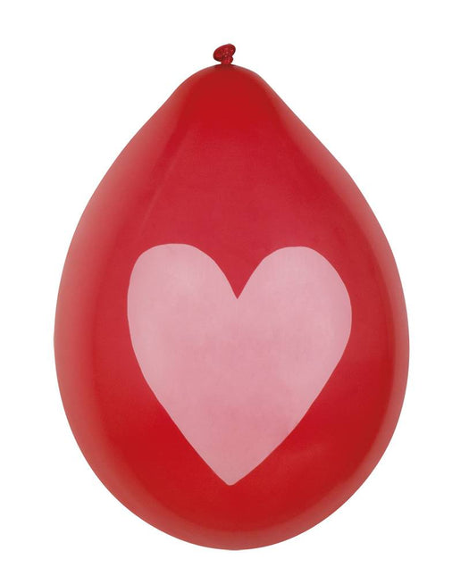 Palloncini a cuore 25cm 6pz