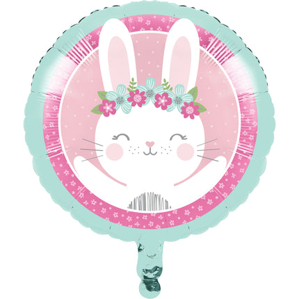 Palloncino ad elio Rabbit vuoto 45 cm