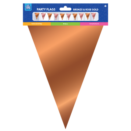 Ghirlanda Metallica Oro Rosa Bronzo 10m