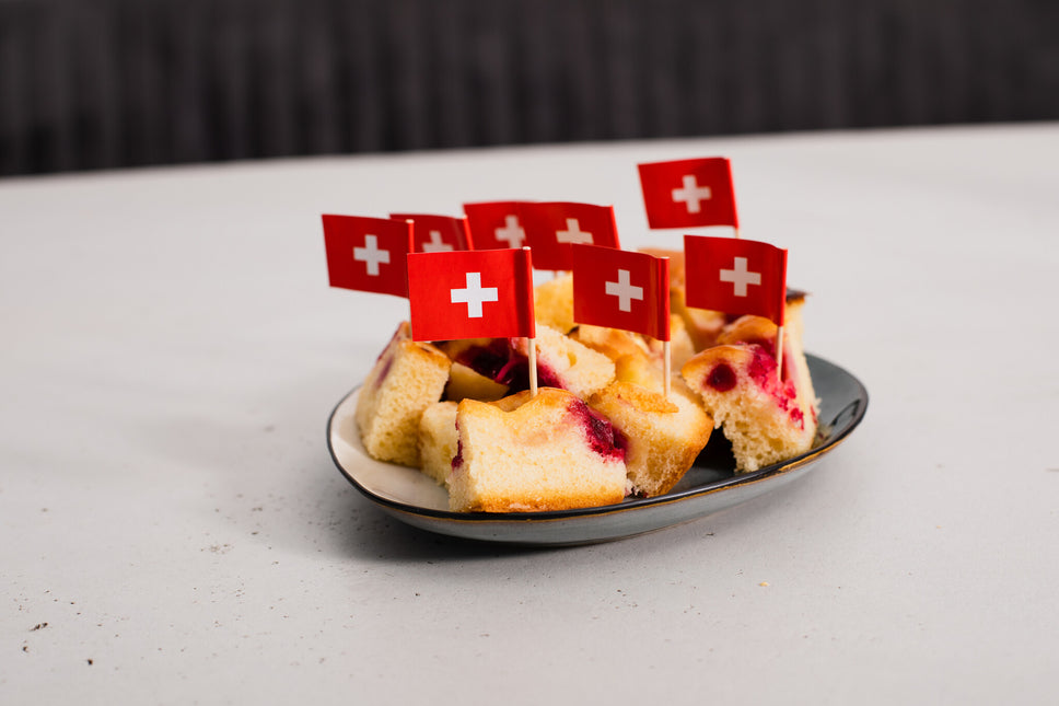 Bastoncini da cocktail Svizzera 6cm 50pz