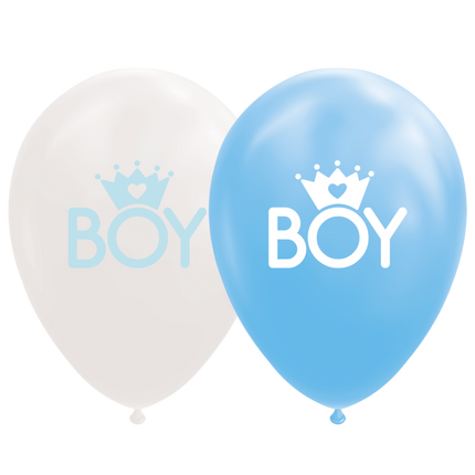 Palloncini nascita Ragazzo 30,5 cm 8 pezzi