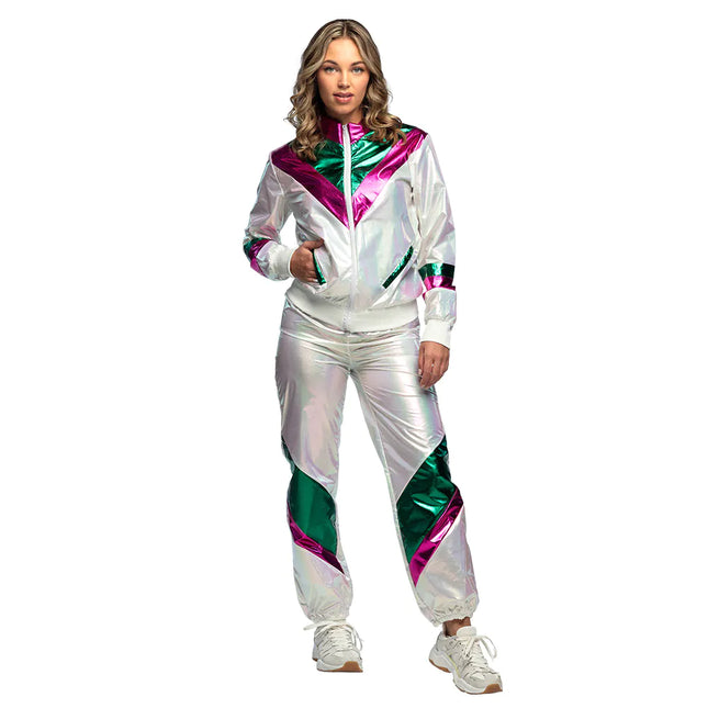 Tuta da ginnastica colorata Fault Ladies Holographic
