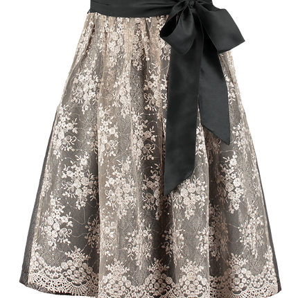 Abito Dirndl Nero Oktoberfest Donna Velluto