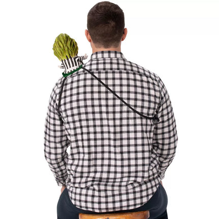 Bambola di Halloween Beetlejuice a tracolla