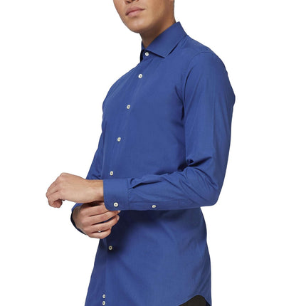 Camicia blu scuro uomo <tc>OppoSuits</tc>