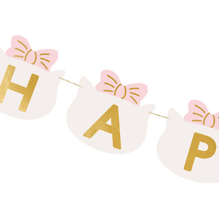 Ghirlanda di lettere Happy Birthday 2,8 m