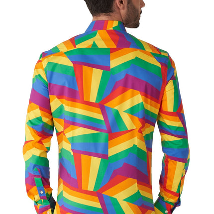 <tc>Zig</tc> Sega Camicia Arcobaleno Uomo <tc>OppoSuits</tc>