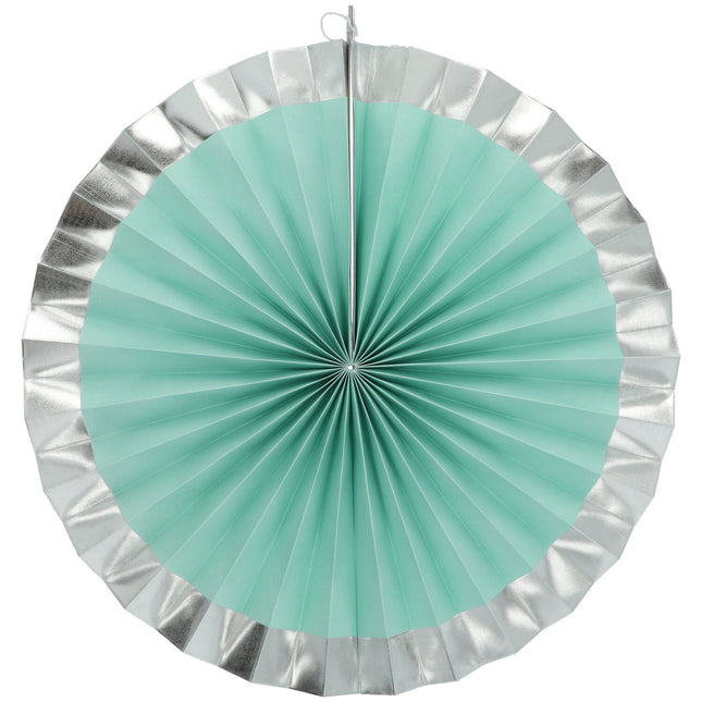 Nido d'ape Verde menta Argento