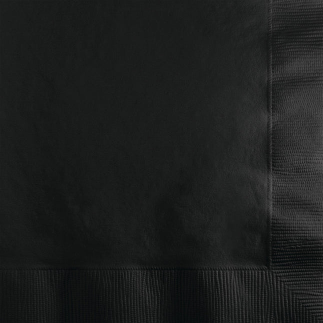 Tovaglioli neri a 2 strati 33cm 20pz