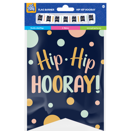 Bunting Hip Hip Hooray 6m