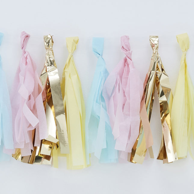 Ghirlanda di nastri colorati 2m