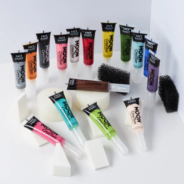 <tc>Moon Creations</tc> Vernice per il viso con pennello applicatore nero 15ml