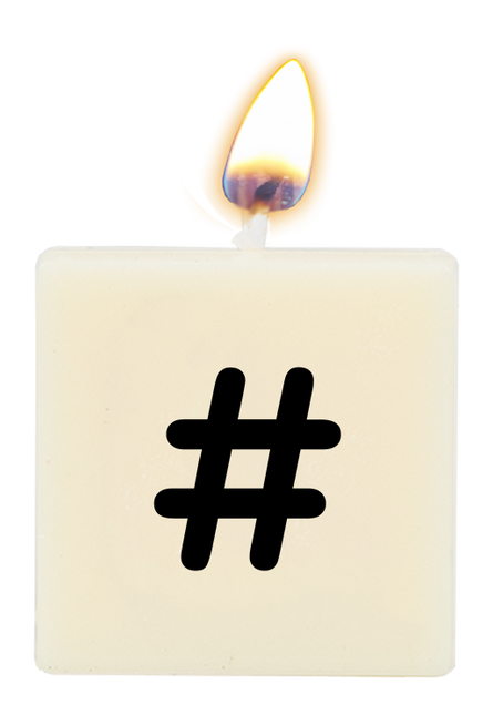 Lettera Candela # 4cm