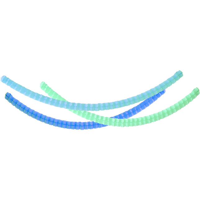 Ghirlanda blu 3m 3pz