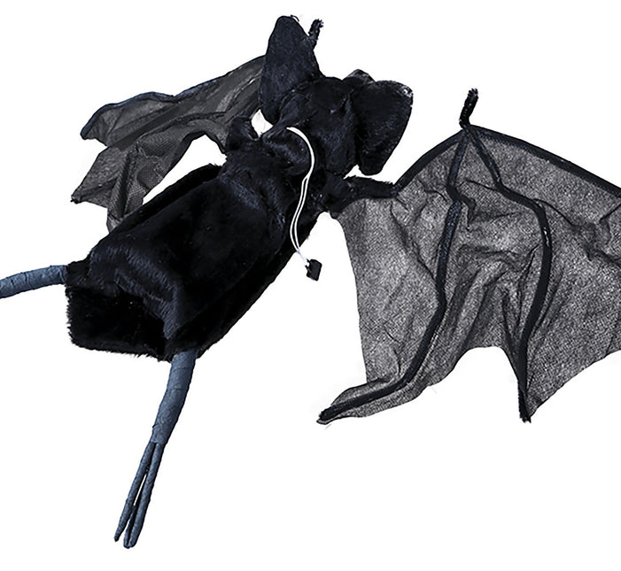 Pipistrello decorativo appeso di Halloween con luce 31 cm
