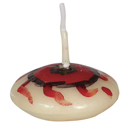 Candele a forma di occhio galleggiante per la decorazione della tavola di Halloween