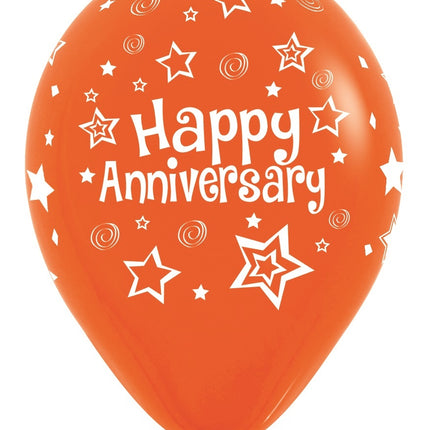 Palloncini Happy Anniversary Mix 30cm 25pz
