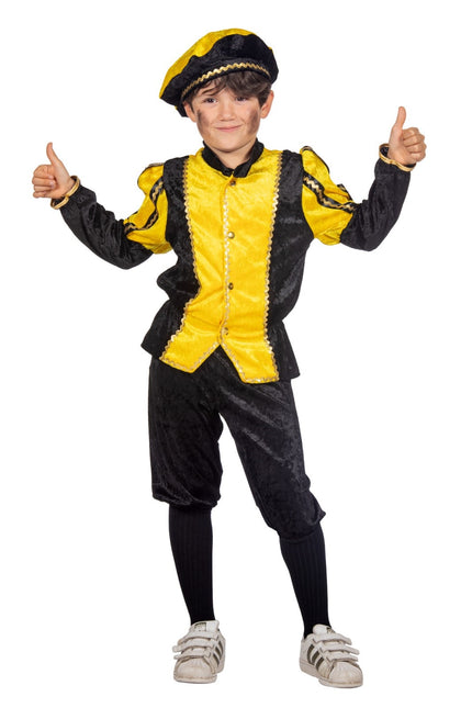 Pietenpak Kind Giallo/Nero Luxe