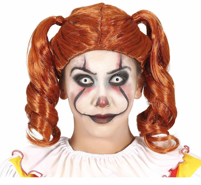 Coda di parrucca arancione