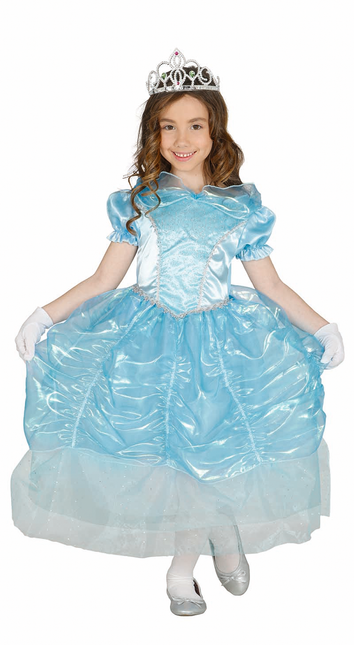 Abito principesse bambino blu