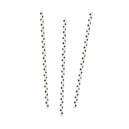 Cannucce a pois 19,5 cm 20 pezzi