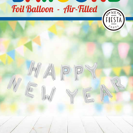 Fionda da lettera Buon Anno Argento