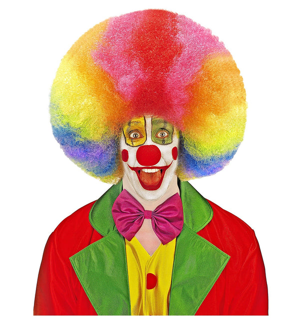 Parrucca colorata Afro Extra Big