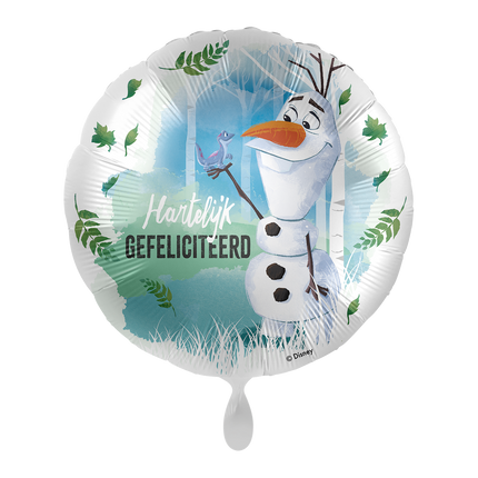 Palloncino Frozen a elio Olaf vuoto 43 cm
