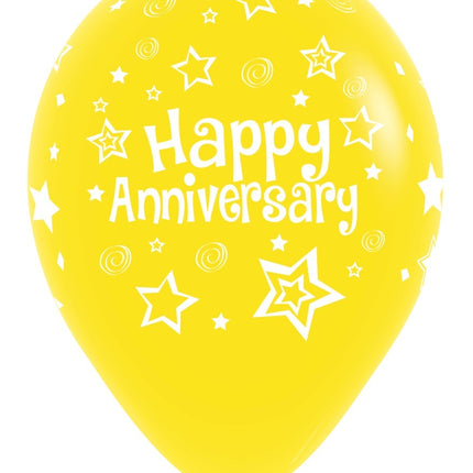 Palloncini Happy Anniversary Mix 30cm 25pz