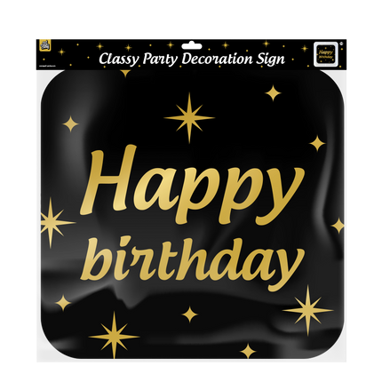 Cartello per porta Happy Birthday 50 cm