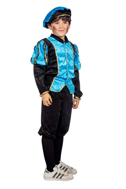 Pietenpak Kind Azzurro/Nero Luxe