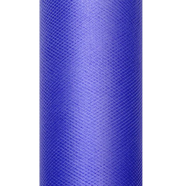 Rotolo di tulle blu scuro 15cm 9m