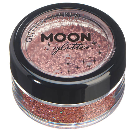 Moon Glitter Holographic Glitter Shakers Oro Rosa 5g